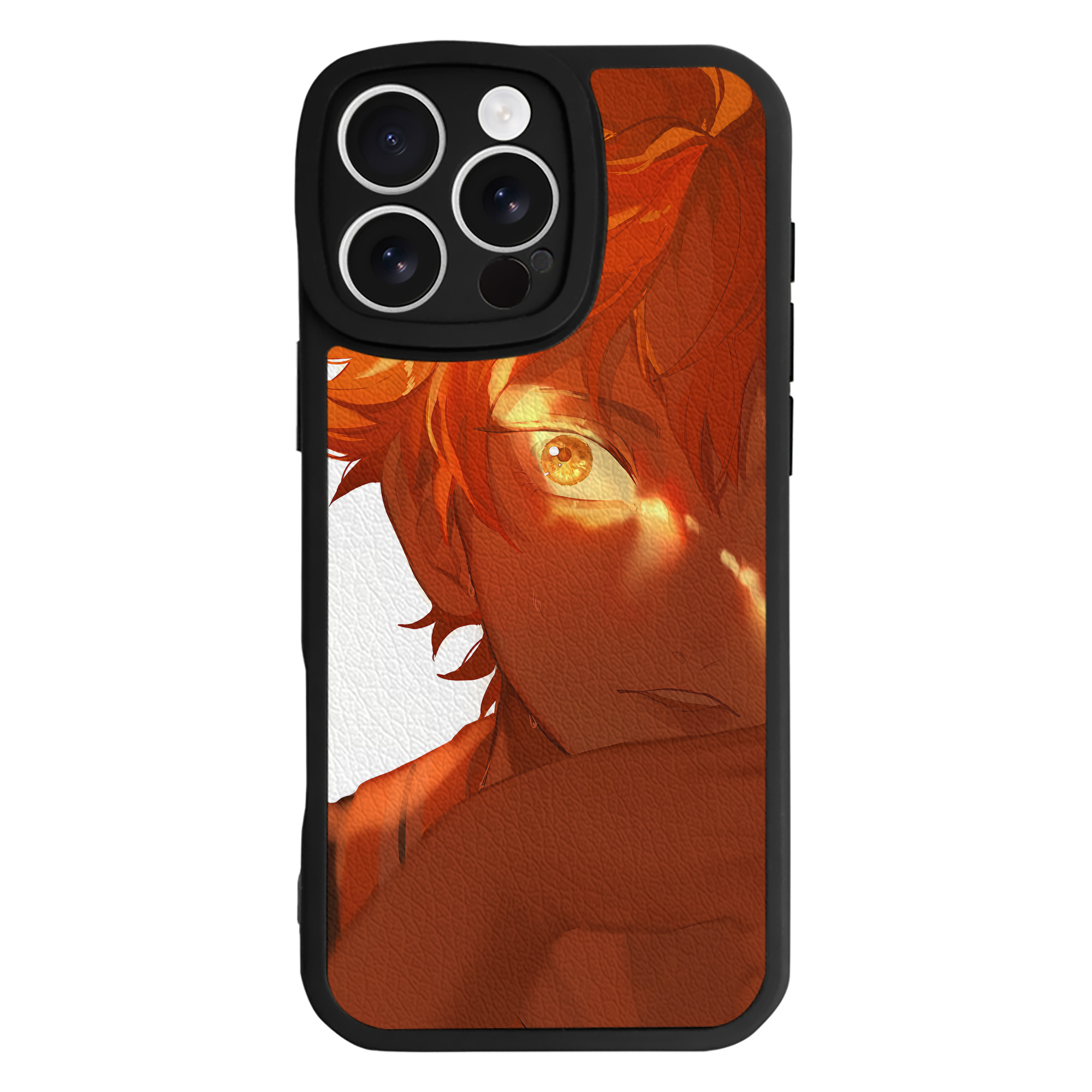 （画像用） ハイキュー!! Haikyu!! 【iPhone 16シリーズ対応】シリコンスマホケース（レザー調） 材質：シリコン